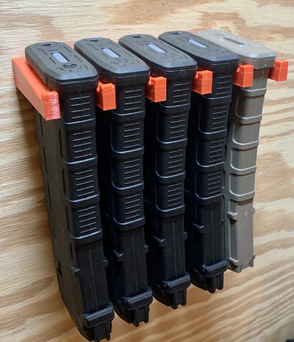 Wall-Mount Magazine Rack